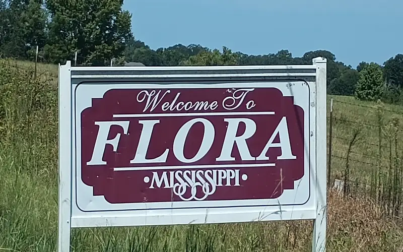Flora MS pressure washing service area with rural homes churches and wooded property exteriors