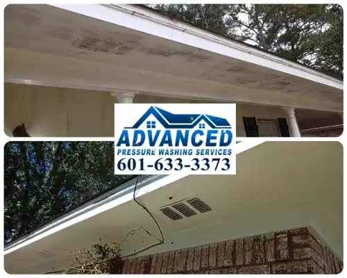 house pressure washing services in Jackson ms by advanced pressure washing services 601-633-3373