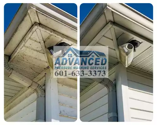 vinyl siding cleaning service in Jackson Mississippi by Advanced Pressure Washing Services llc 601-633-3373